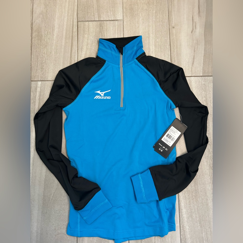 Mizuno youth elite 9 prime 1/2 zip jacket size m